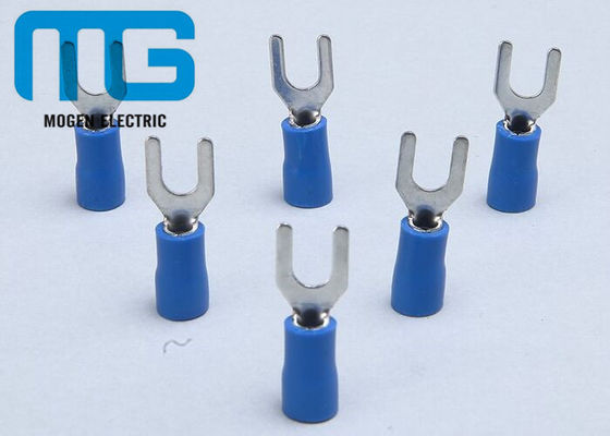 China O cobre do isolador do azul de SV 1.25-4 isolou terminais do fio fêmeas da pá dos terminais do fio fornecedor