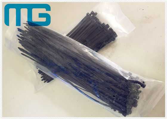 China Do fechamento reusável do auto do nylon 66 cintas plásticas de nylon, cintas plásticas pretas resistentes UV fornecedor