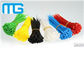 Laços Releasable coloridos do fecho de correr/cintas plásticas plásticas com combustibilidade 94V-2 fornecedor